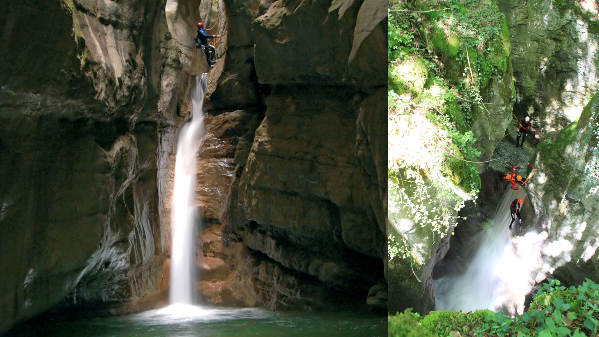 “Pont du Diable” canyon